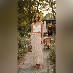 American Eagle Outfitters Floral Maxi Skirt NWT Size M